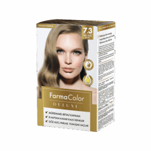 Крем-фарба для волосся Farma Color Deluxe Горіховий 7.3